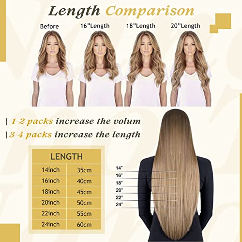 Foto 6 pulgar | Extensiones De Cabello Sunny Hair Nano Bead 45cm Golden Blonde - Venta Internacional.