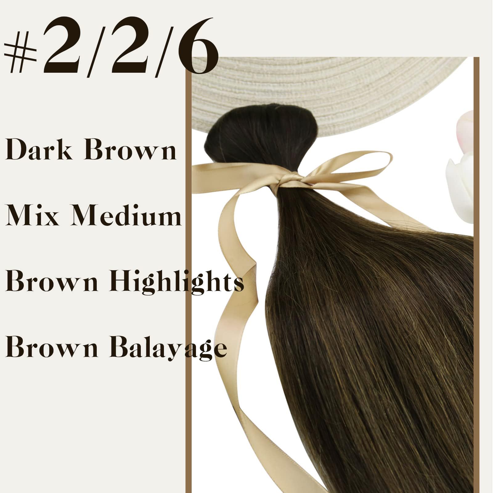 Foto 6 pulgar | Extensiones De Pelo Sunny Hair Straight, 45 Cm, 120 G - Venta Internacional.
