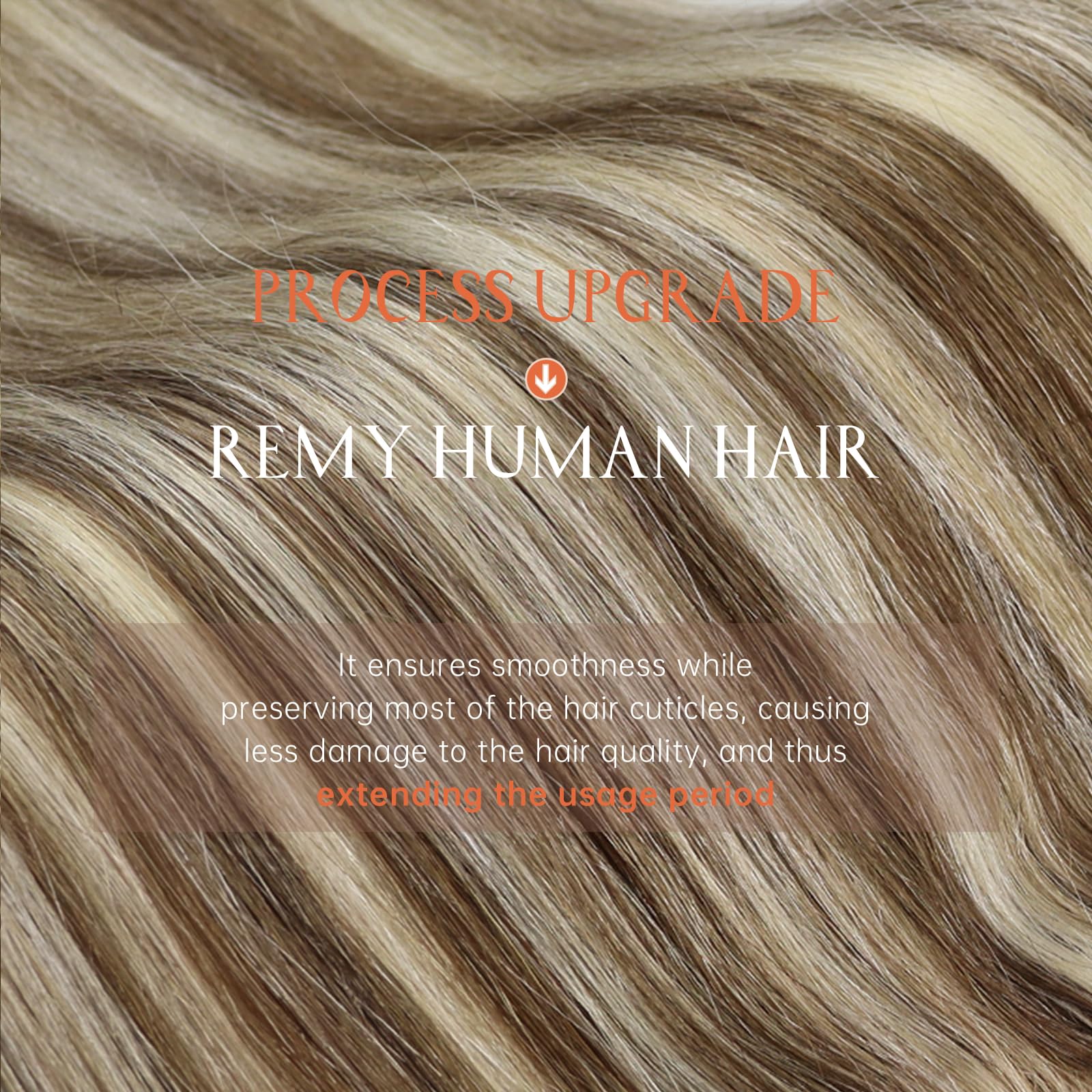 Foto 5 pulgar | Extensiones De Cabello Liso Con Clip, Cabello Humano Liso, 40 Cm - Venta Internacional.