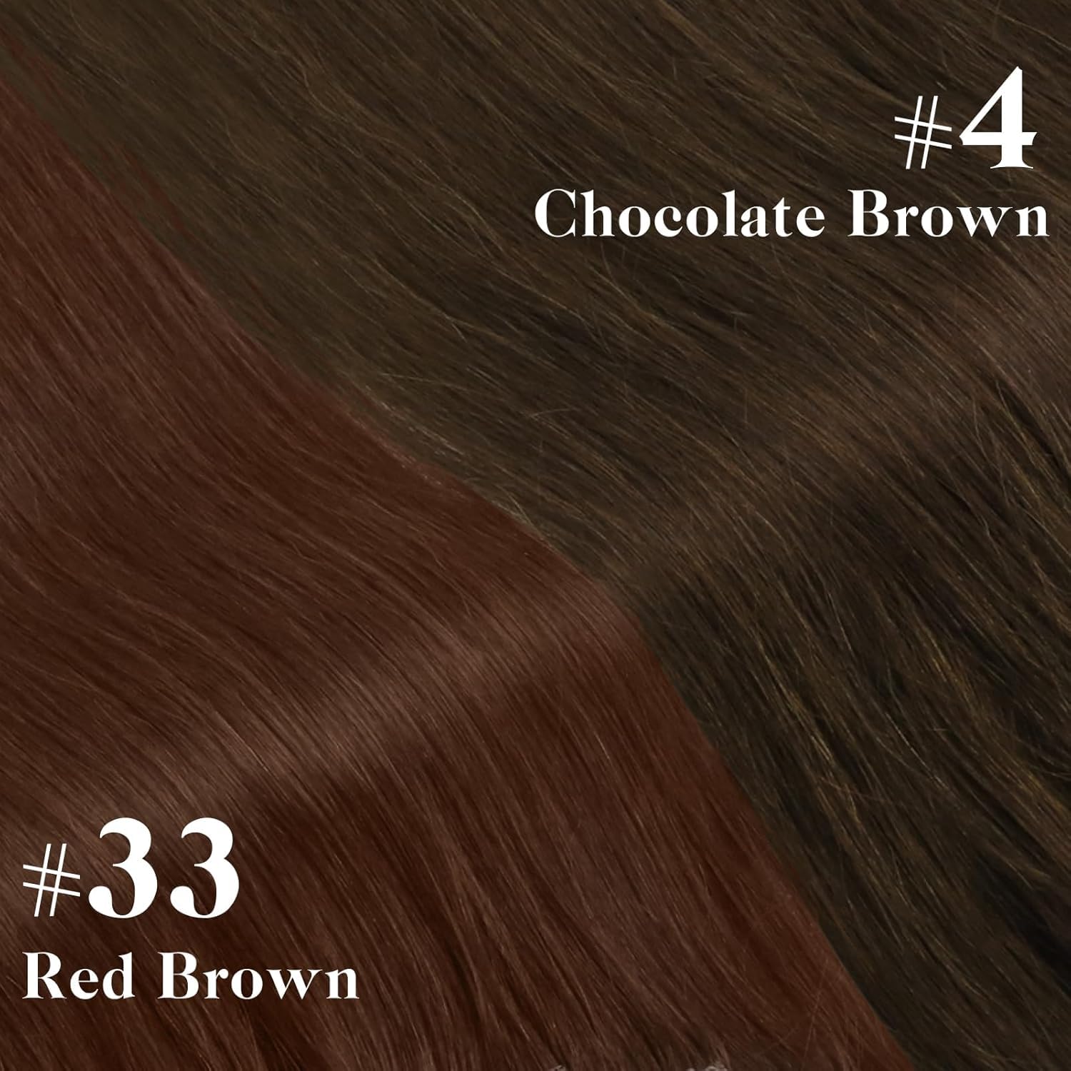 Foto 5 pulgar | Extensiones De Cabello Liso Con Clip, Cabello Humano Liso, 40 Cm - Venta Internacional.