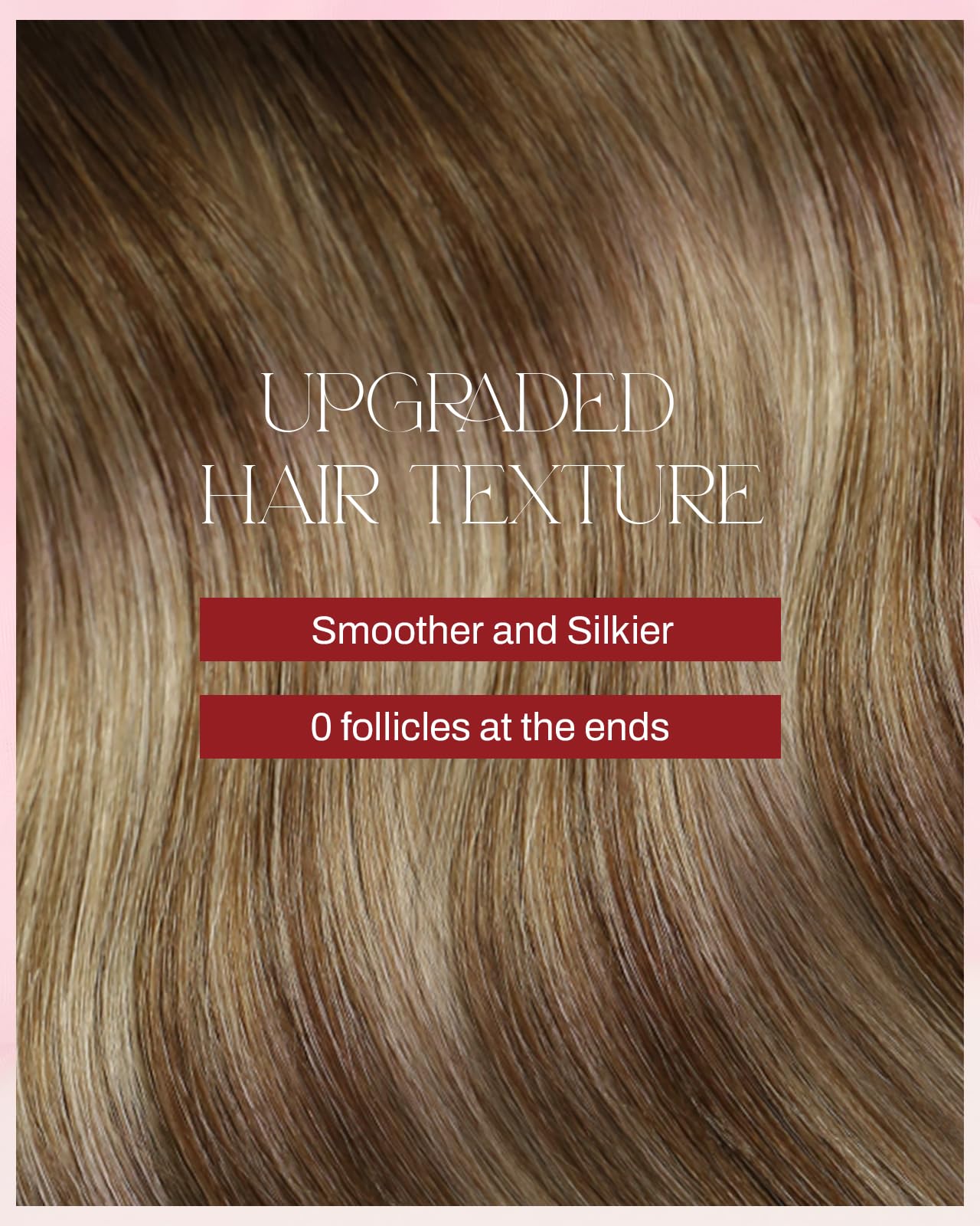 Foto 5 | Extensiones De Cabello Moresoo Con Cinta Adhesiva En Cabello Humano, 22 Pulgadas, 50 G, #4 /6/613 - Venta Internacional.