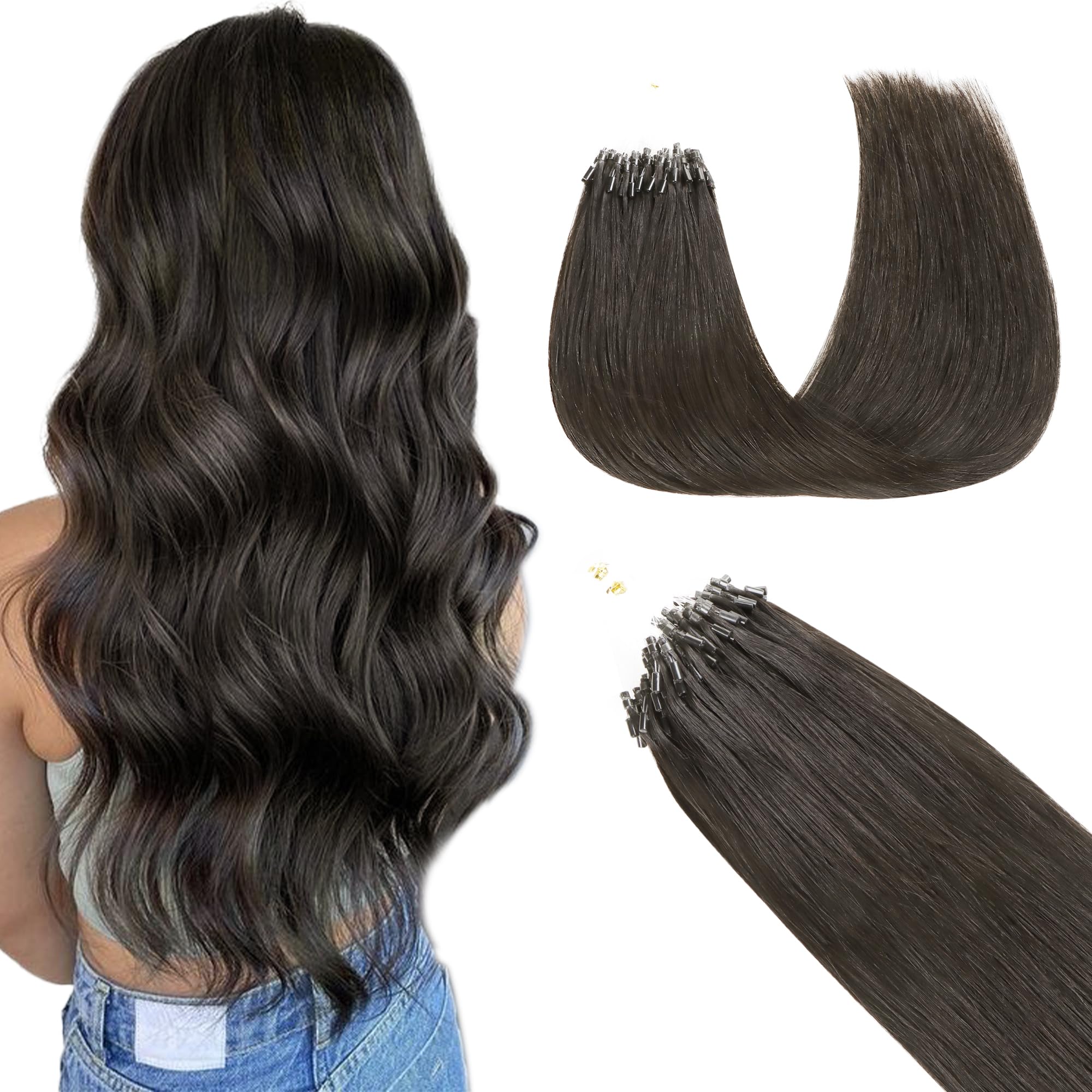 Foto 2 pulgar | Extensiones De Cabello Goo Goo Micro Link Tip 20 Pulgadas 50 G 50s 1c - Venta Internacional.