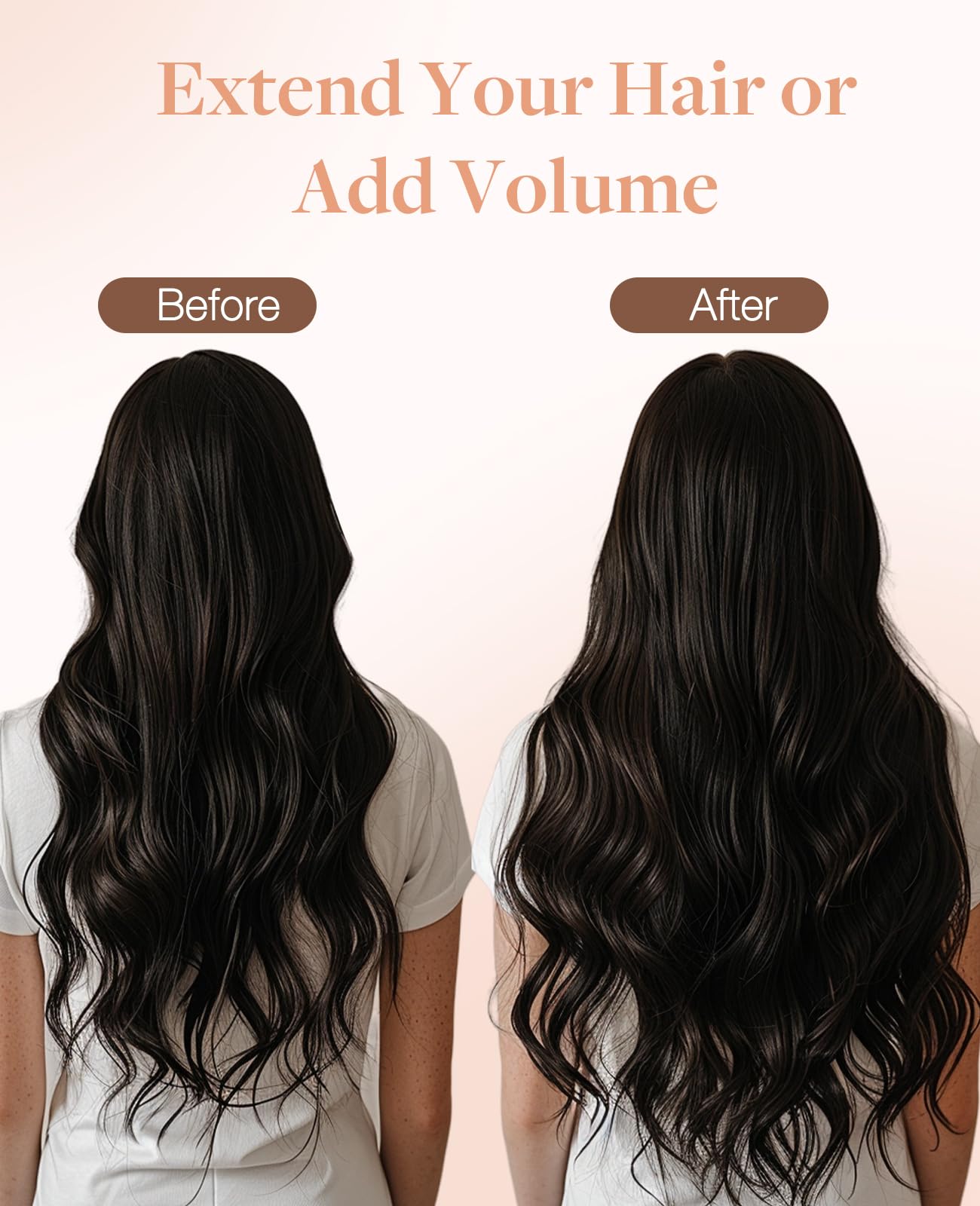 Foto 7 pulgar | Extensiones De Cabello Goo Goo Invisi Edge Tape En 4a, Color Marrón Chocolate - Venta Internacional.