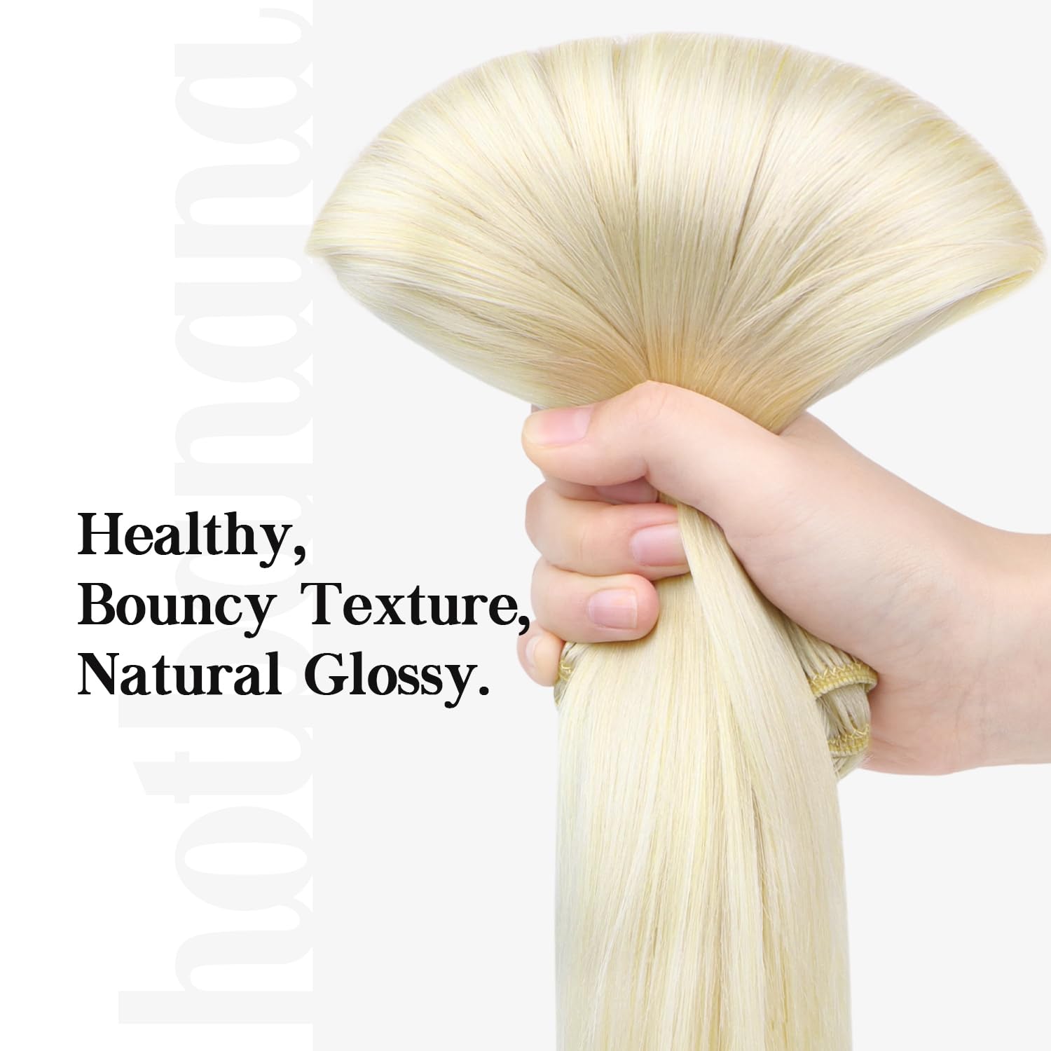 Foto 6 | Extensiones De Cabello Hotbanana Human Hair Marfil Blonde 120g - Venta Internacional.