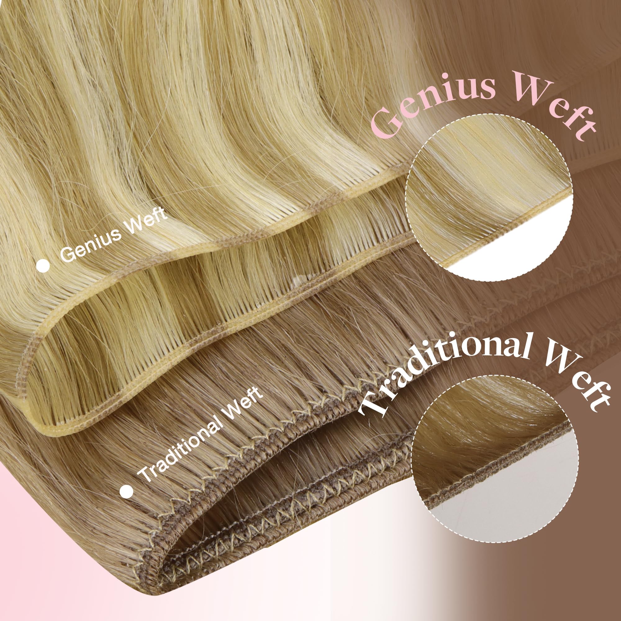 Foto 4 pulgar | Extensiones De Cabello Goo Goo Genius Weft Human Hair 18'' 50g - Venta Internacional.