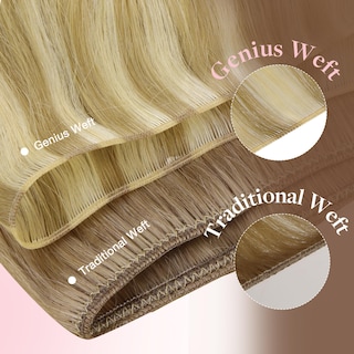 Foto 3 | Extensiones De Cabello Goo Goo Genius Weft Human Hair 18'' 50g - Venta Internacional.