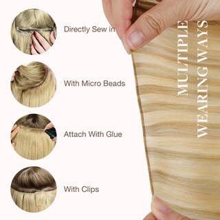 Foto 4 | Extensiones De Cabello Goo Goo Genius Weft Human Hair 18'' 50g - Venta Internacional.