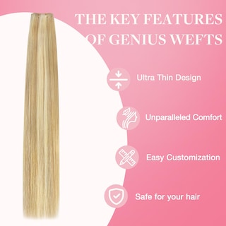 Foto 5 | Extensiones De Cabello Goo Goo Genius Weft Human Hair 18'' 50g - Venta Internacional.