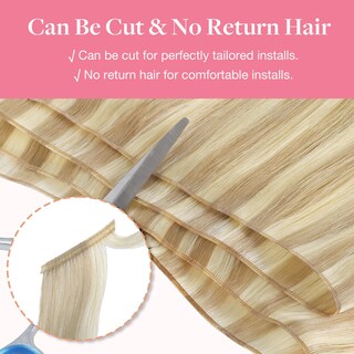 Foto 7 | Extensiones De Cabello Goo Goo Genius Weft Human Hair 18'' 50g - Venta Internacional.