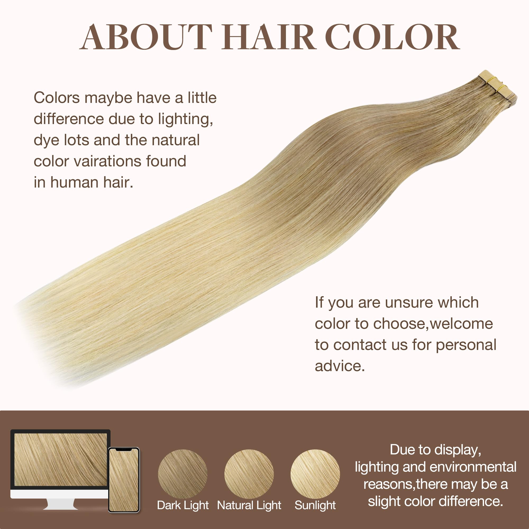 Foto 6 | Extensiones De Cabello Con Cinta Adhesiva Goo Goo, Cabello Humano, 10 Pulgadas, 30 G, 20 Unidades - Venta Internacional.