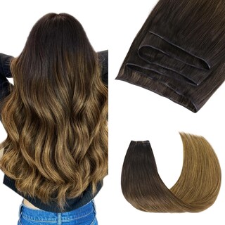 Foto 1 | Extensiones De Cabello Goo Goo Genius Weft Human Hair 14 Cm 40 G - Venta Internacional.