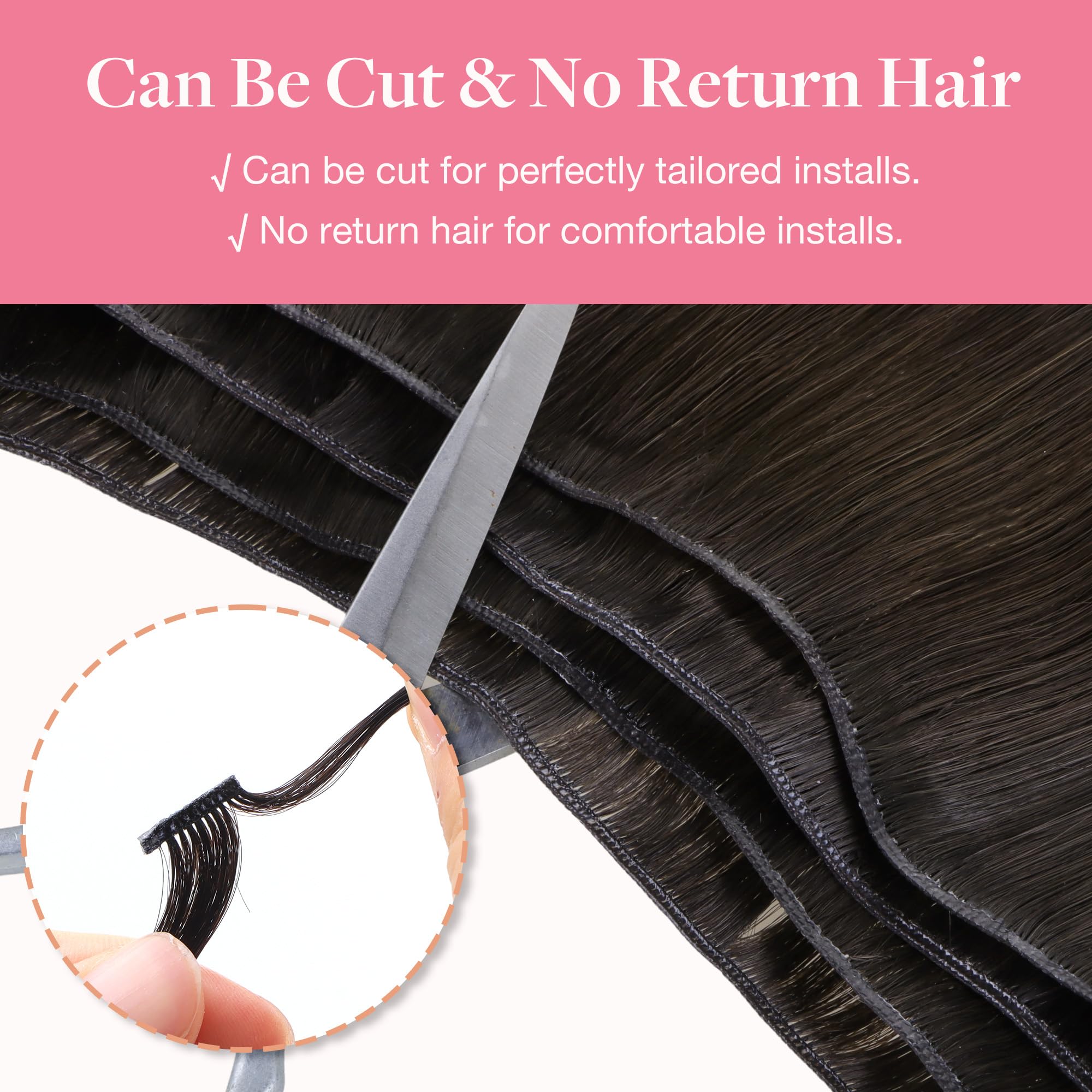 Foto 8 pulgar | Extensiones De Cabello Goo Goo Genius Weft Human Hair 14 Cm 40 G - Venta Internacional.