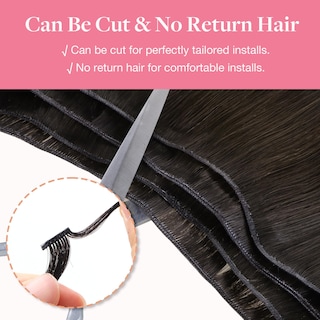 Foto 7 | Extensiones De Cabello Goo Goo Genius Weft Human Hair 14 Cm 40 G - Venta Internacional.