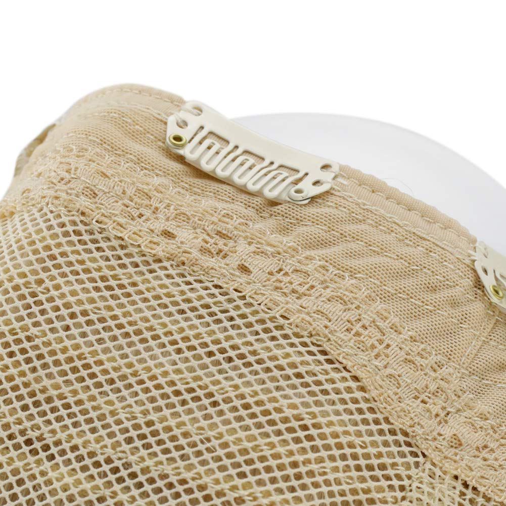 Foto 6 | Peluca De Cabello Humano En Forma De U, Rubio Brillante, 30 Cm, 100 G - Venta Internacional.