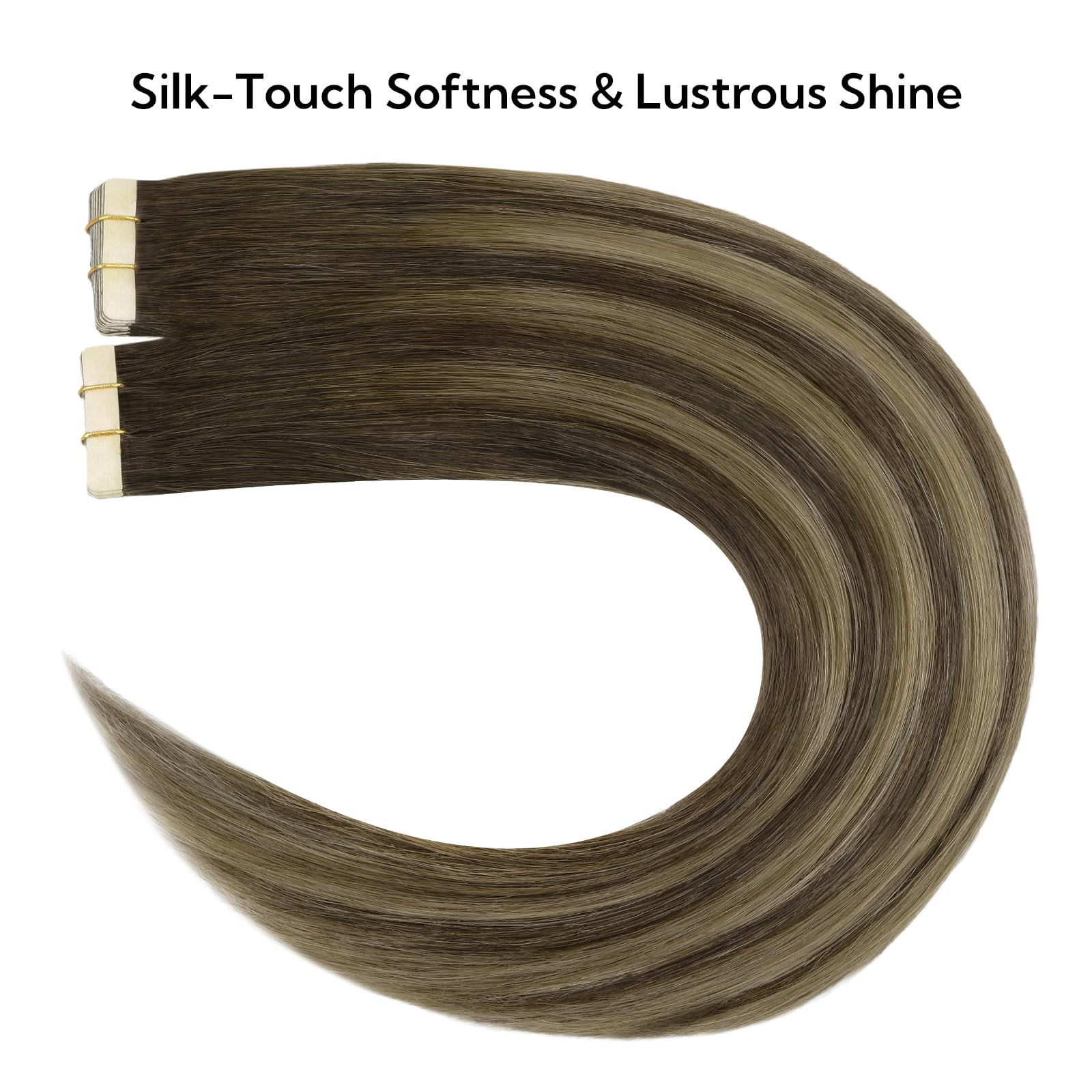 Foto 3 | Extensiones De Pelo Con Cinta Adhesiva Hotbanana, 35 Cm, 40 Unidades, 100 G - Venta Internacional.