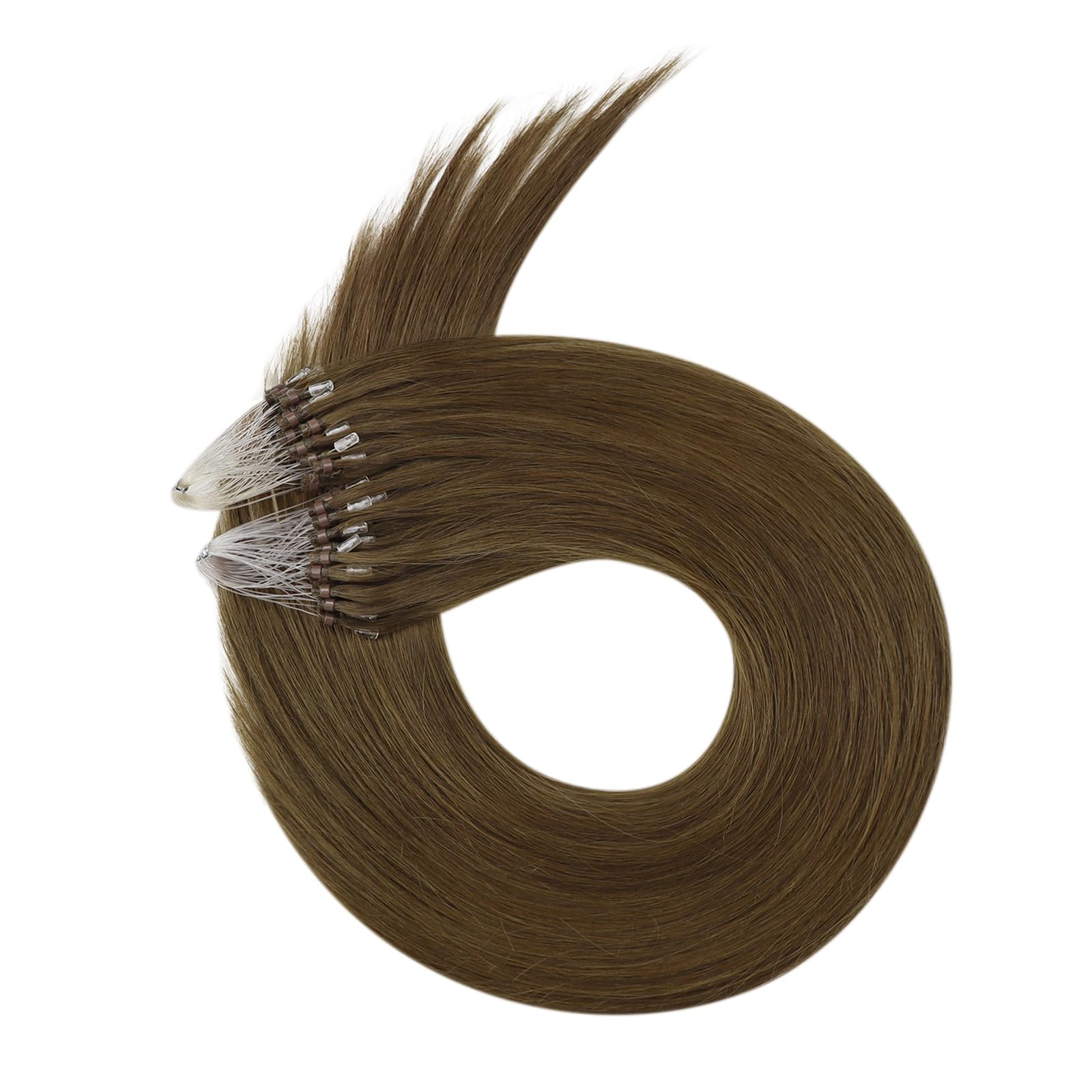 Foto 8 pulgar | Extensiones De Cabello Full Shine Micro Loop 40 Cm 50 G/50s #4 - Venta Internacional.