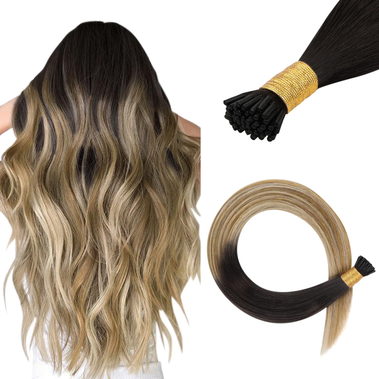 Foto 1 | Extensiones De Cabello Hotbanana I Tip Human Hair 24 Cm 50 G 50s - Venta Internacional.