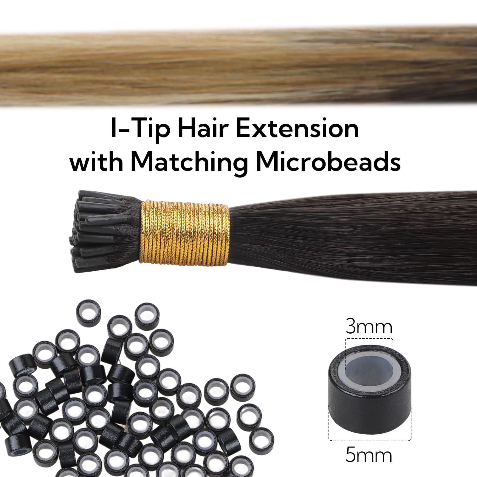 Foto 2 | Extensiones De Cabello Hotbanana I Tip Human Hair 24 Cm 50 G 50s - Venta Internacional.