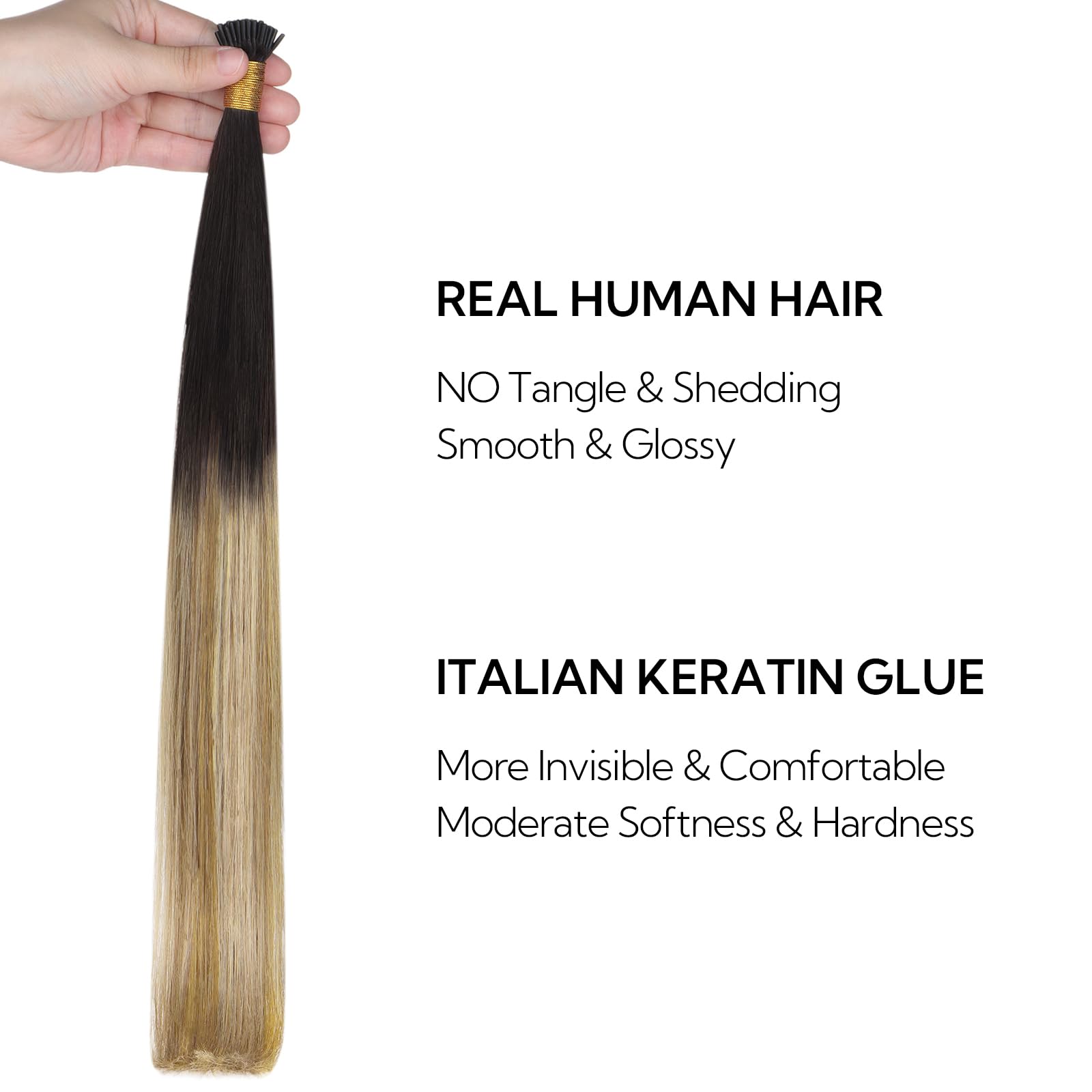 Foto 4 | Extensiones De Cabello Hotbanana I Tip Human Hair 24 Cm 50 G 50s - Venta Internacional.