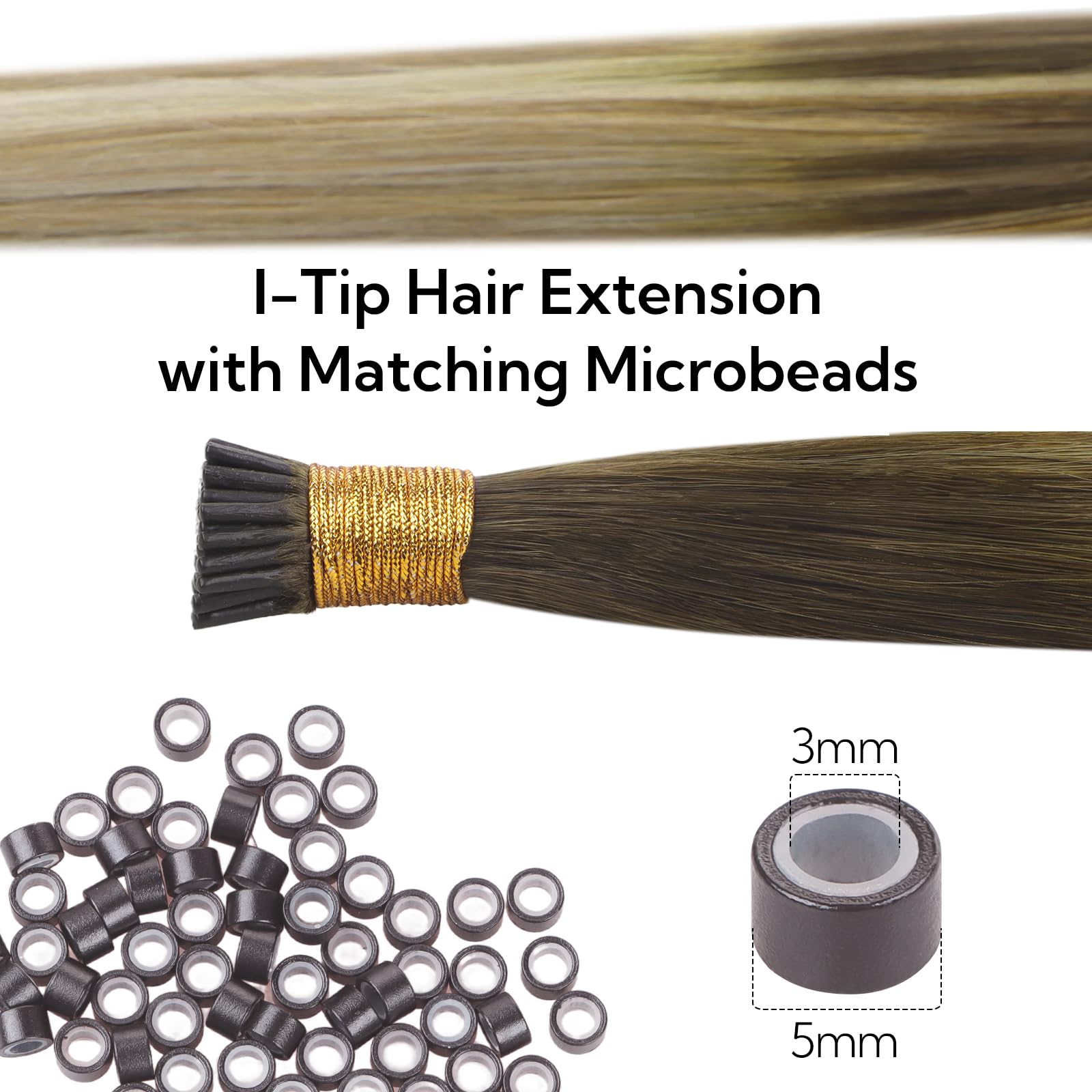 Foto 2 | Extensiones De Cabello Hotbanana I Tip Human Hair 24 Cm 50 G 50s - Venta Internacional.