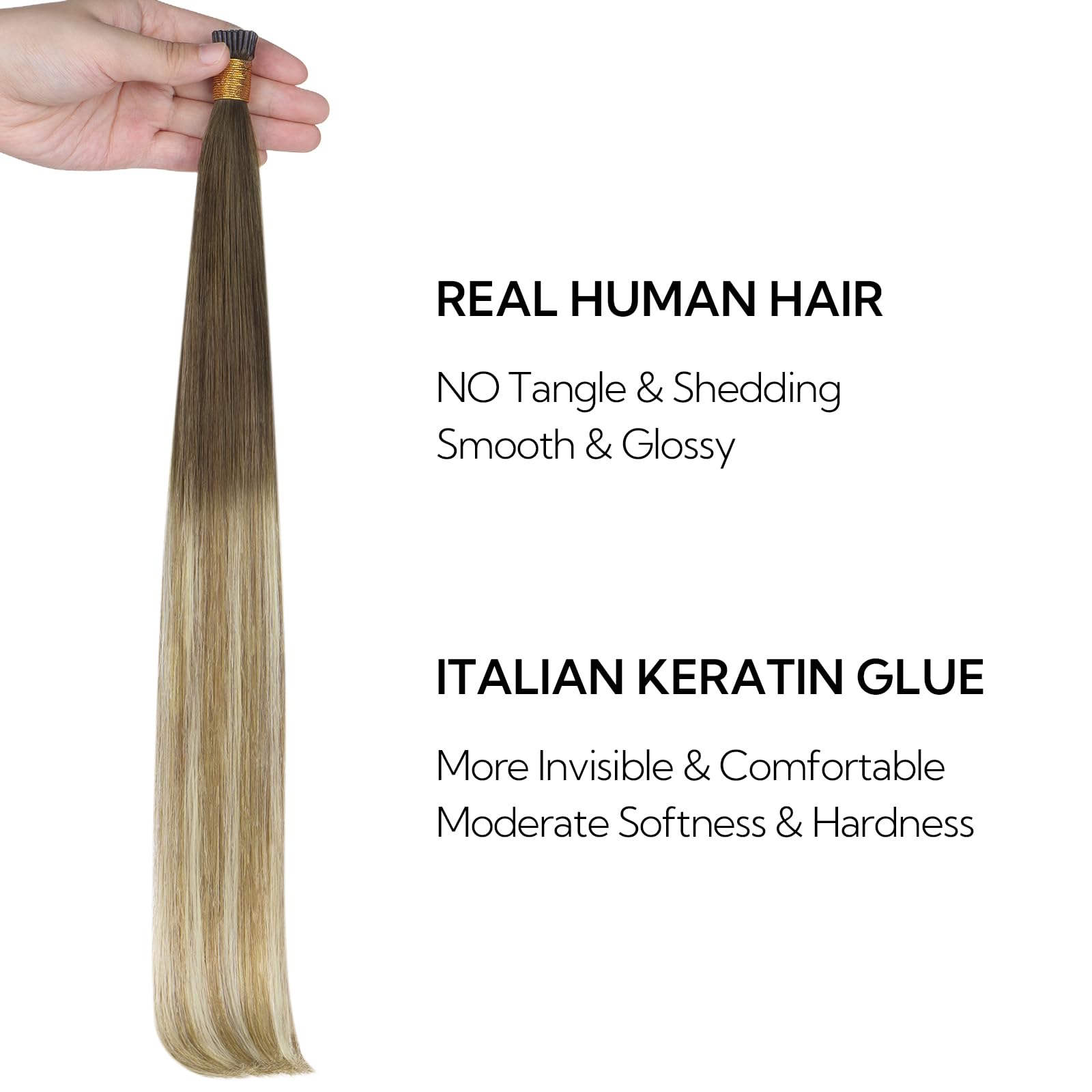 Foto 4 | Extensiones De Cabello Hotbanana I Tip Human Hair 24 Cm 50 G 50s - Venta Internacional.