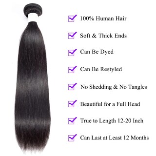 Foto 2 | Hair Bundles Violet 12a, Lacio Brasileño, 26 Pulgadas, 100% Virgen - Venta Internacional.