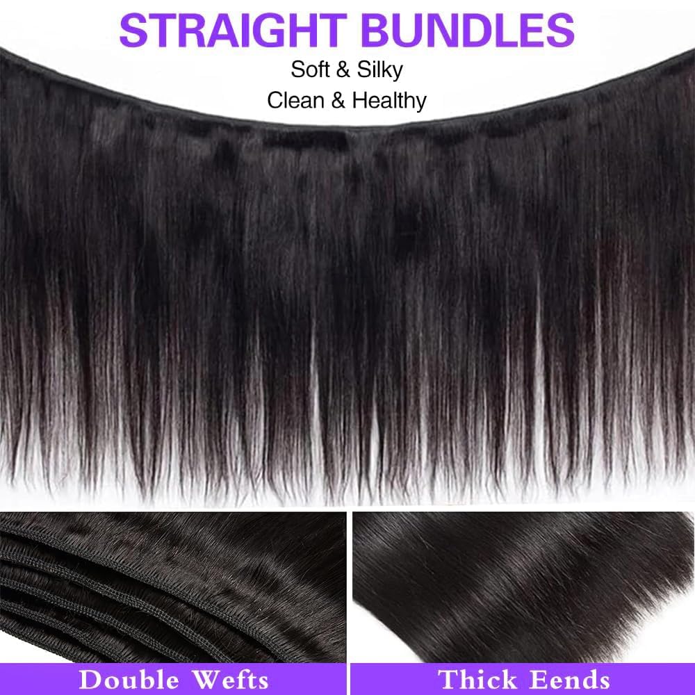Foto 6 pulgar | Hair Bundles Violet 12a, Lacio Brasileño, 26 Pulgadas, 100% Virgen - Venta Internacional.