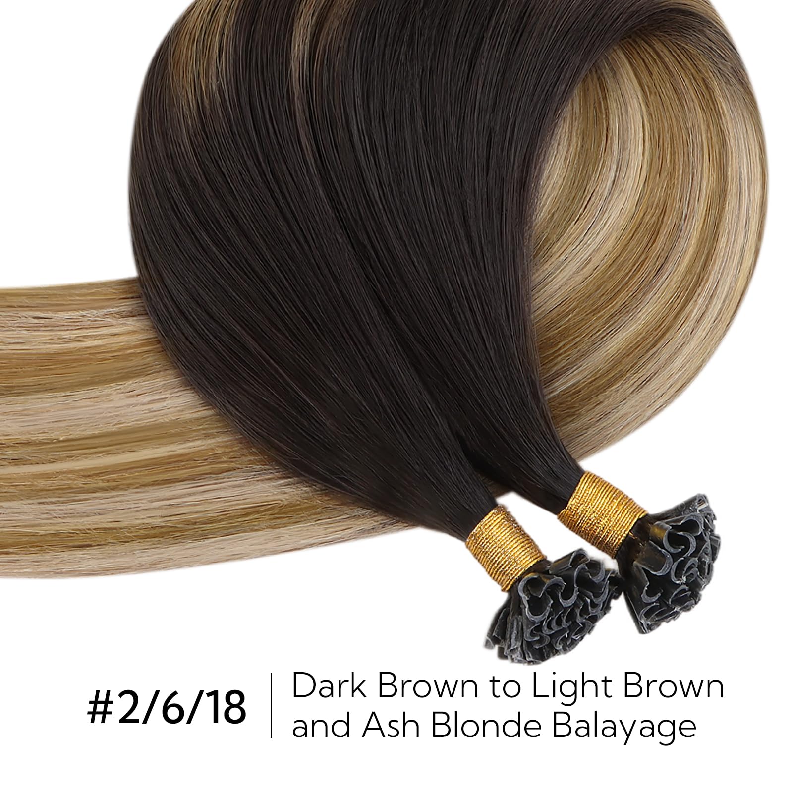 Foto 6 pulgar | Extensiones De Cabello Hotbanana Con Punta En U, 18 Cm, 50 G, Cabello Humano De Los Años 50 - Venta Internacional.
