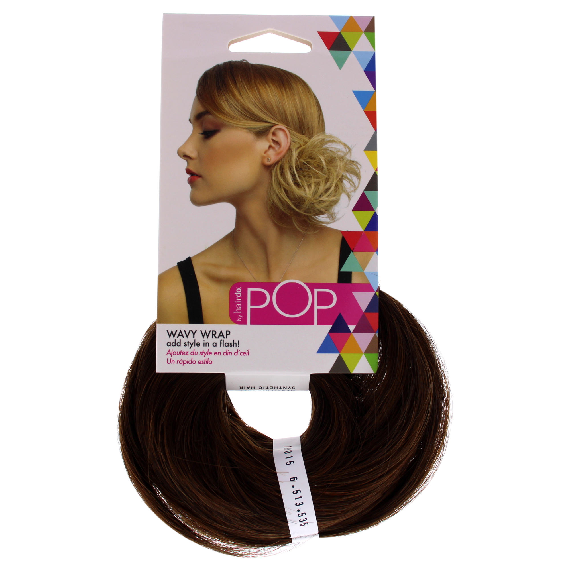 Foto 2 pulgar | Hair Wrap Pop Wavy Wrap R6 30h Peinado De Color Chocolate Y Cobre - Venta Internacional.
