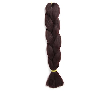 Foto 1 | Extensión De Cabello Sintética Ombre Jumbo Braid 41 Pulgadas 165 G Marrón Oscuro