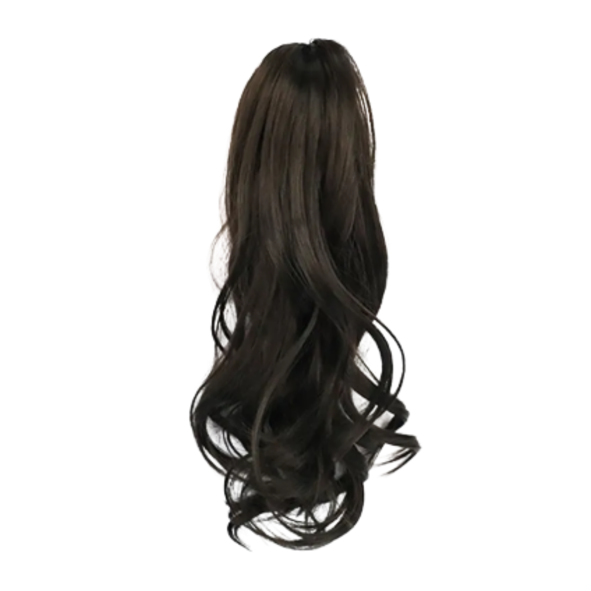 Foto 2 pulgar | Coletas De Cabello Natural De Extensión Con Clip Malubero color Café Oscuro