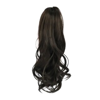 Foto 1 | Coletas De Cabello Natural De Extensión Con Clip Malubero color Café Oscuro