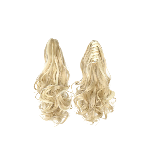 Foto 2 pulgar | Coletas de Cabello Natural de Extensión Malubero con Clip Oro Blanco