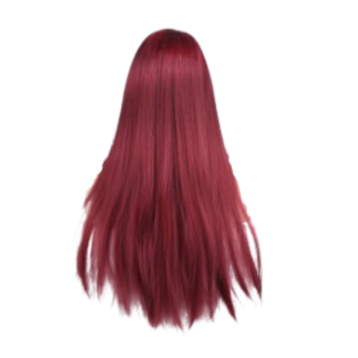 Foto 1 | Peluca Natural Larga Cabello Liso Recta color Rojo