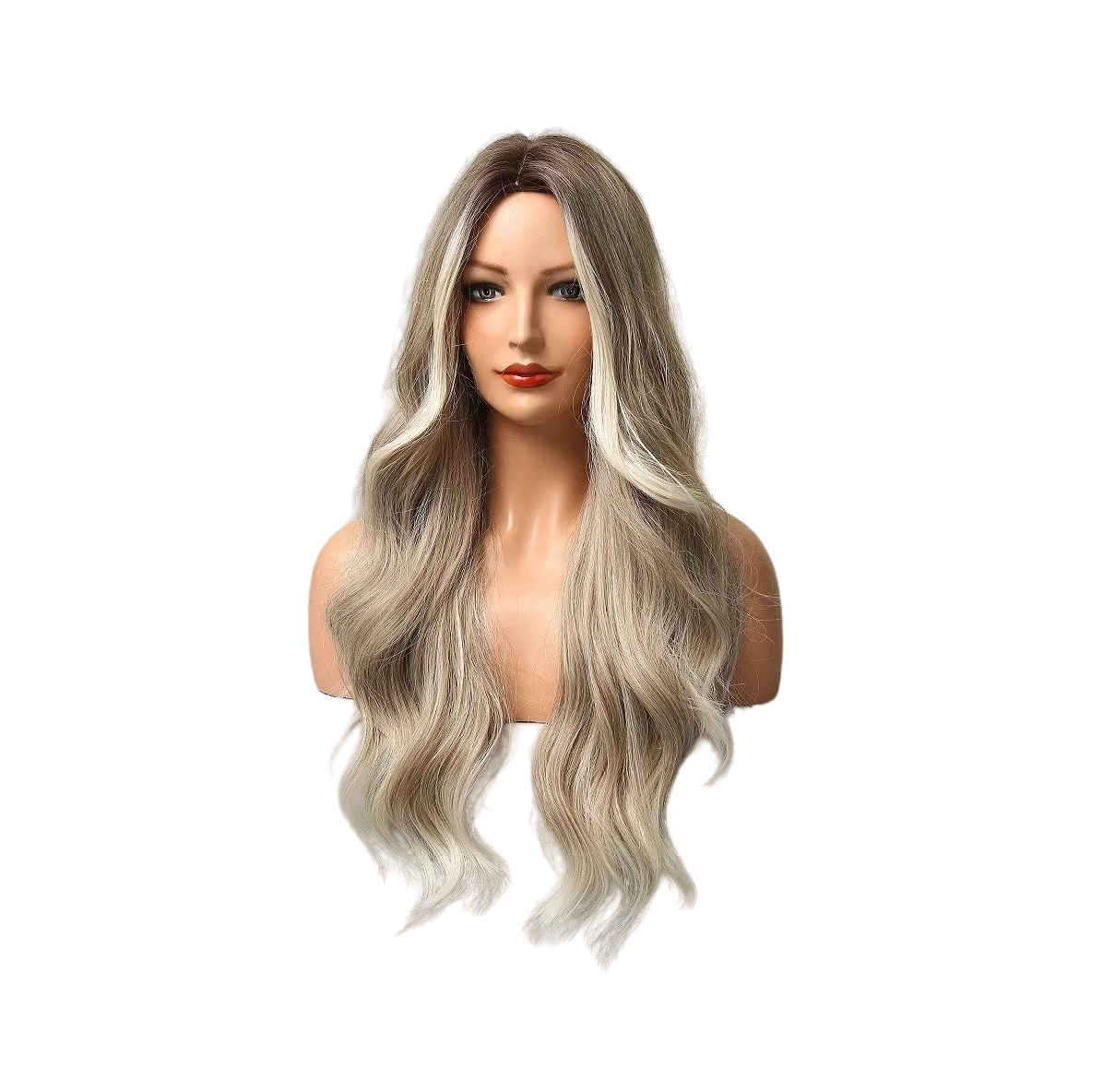 Foto 1 | Peluca de Cabello Natural Belug Rubia Ondulado