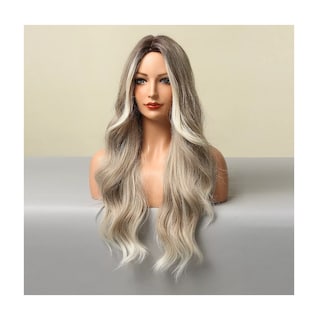 Foto 2 | Peluca de Cabello Natural Belug Rubia Ondulado