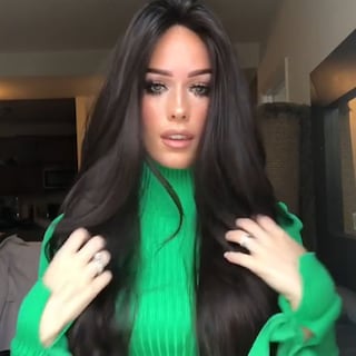 Foto 2 | Venta Internacional - Peluca Frontal de Encaje Body Wave Cabello Negro