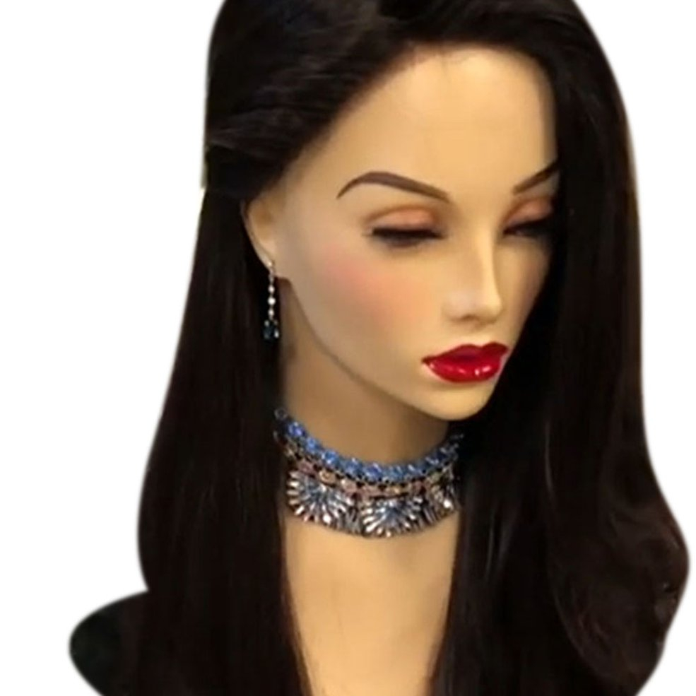 Foto 3 | Venta Internacional - Peluca de Cabello Humano 60 Cm de Largo