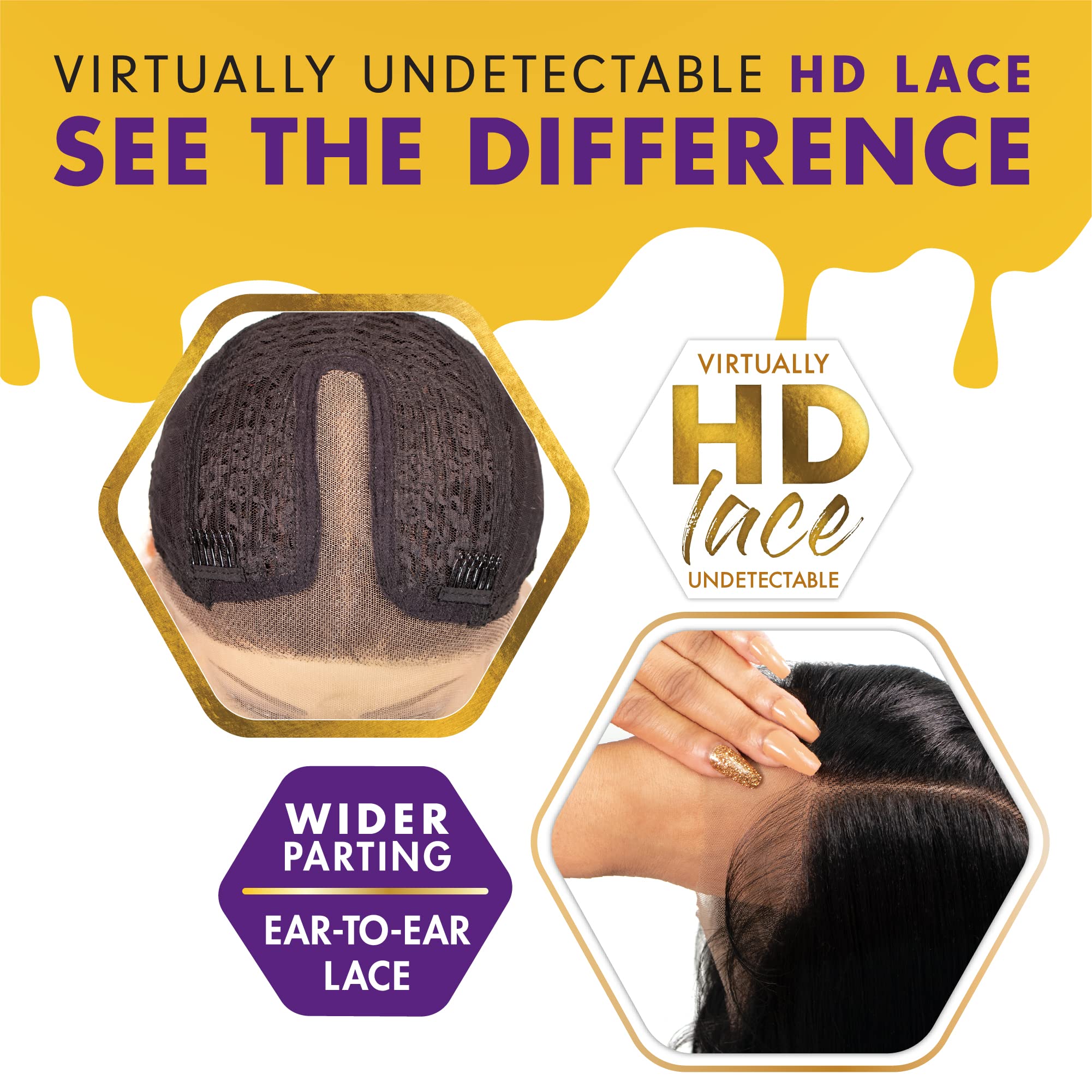 Foto 6 pulgar | Peluca Sensationnel Butta Lace Front Natural Hairline Hd Lace - Venta Internacional.