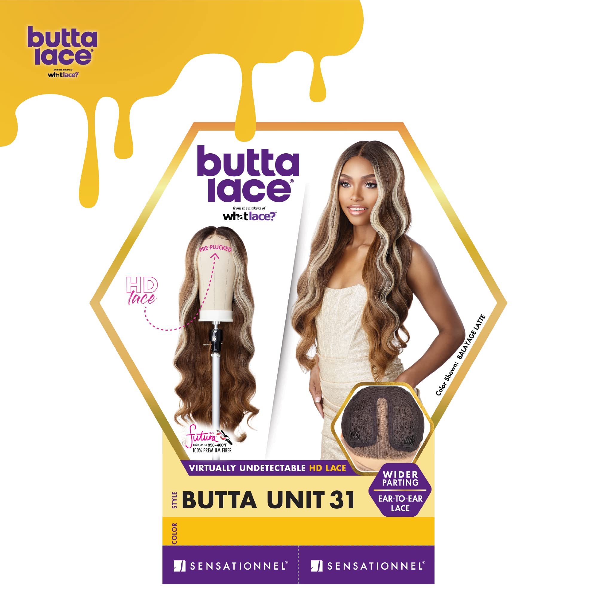 Foto 7 pulgar | Peluca Sensationnel Butta Lace Front Natural Hairline Hd Lace - Venta Internacional.