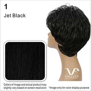 Foto 5 | Peluca Vivica A. Fox Joleen-v De Fibra Sintética Color 1 - Venta Internacional.