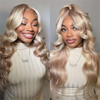 Foto 3 | Peluca Rina, Té Con Leche, Rubio Ceniza, 100% Cabello Humano, 70 Cm, 200% De Densidad - Venta Internacional.