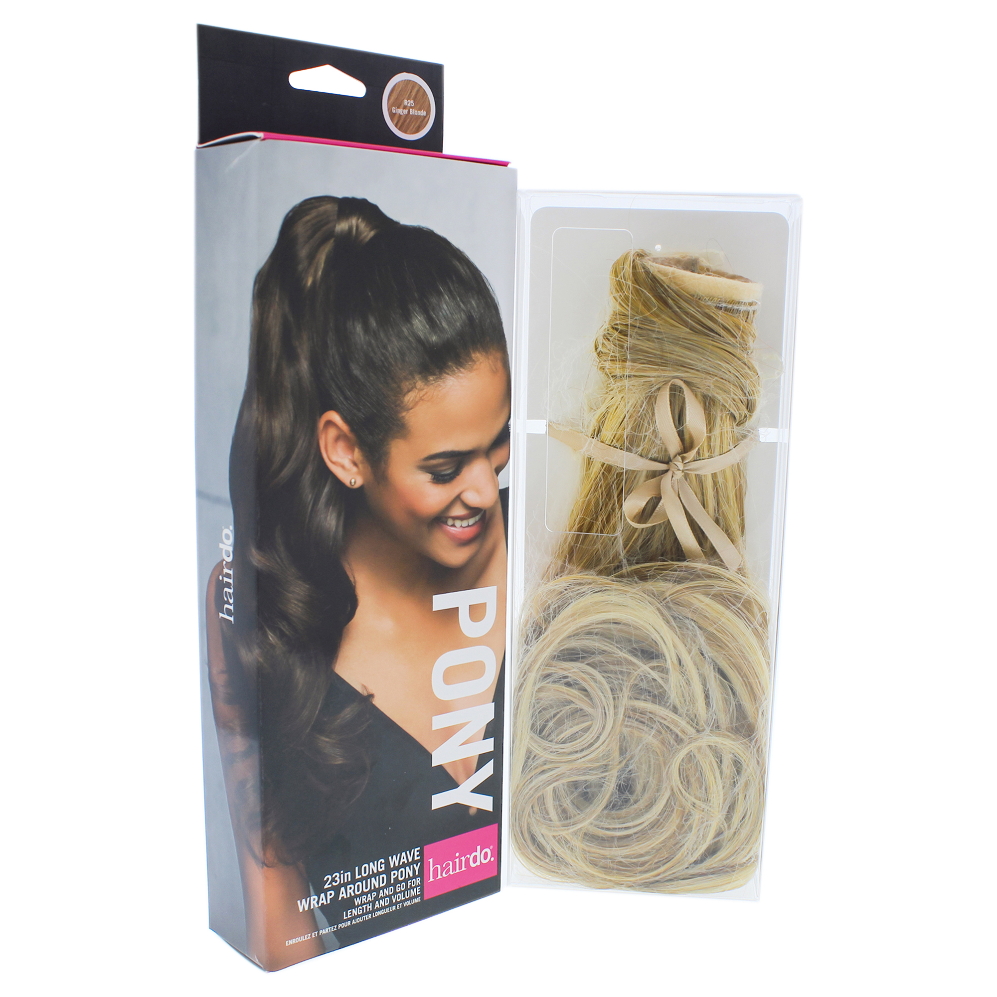 Foto 2 pulgar | Extensión De Cabello Hairdo Wave Pony R25 Ginger Blonde 58 Cm - Venta Internacional.