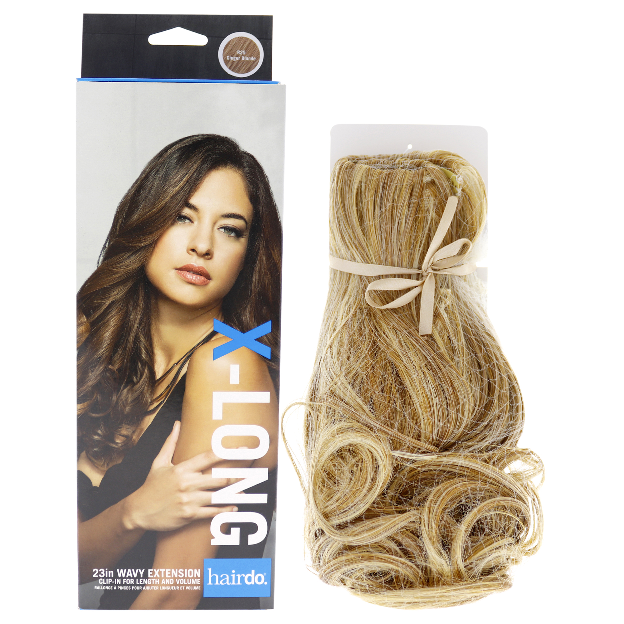 Foto 2 pulgar | Extensión De Cabello Wavy R25 Ginger Blonde 58 Cm - Venta Internacional.