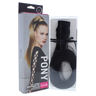 Foto 1 | Extensión De Pelo Straight Pony R2 Ebony 63,5 Cm Synthetic - Venta Internacional.