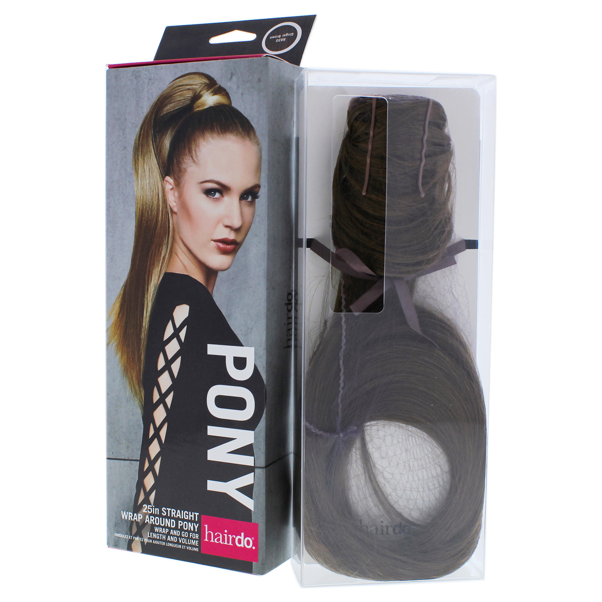 Foto 4 pulgar | Extensión De Cabello Hairdo Straight Pony R830 Ginger Brown 63 Cm - Venta Internacional.