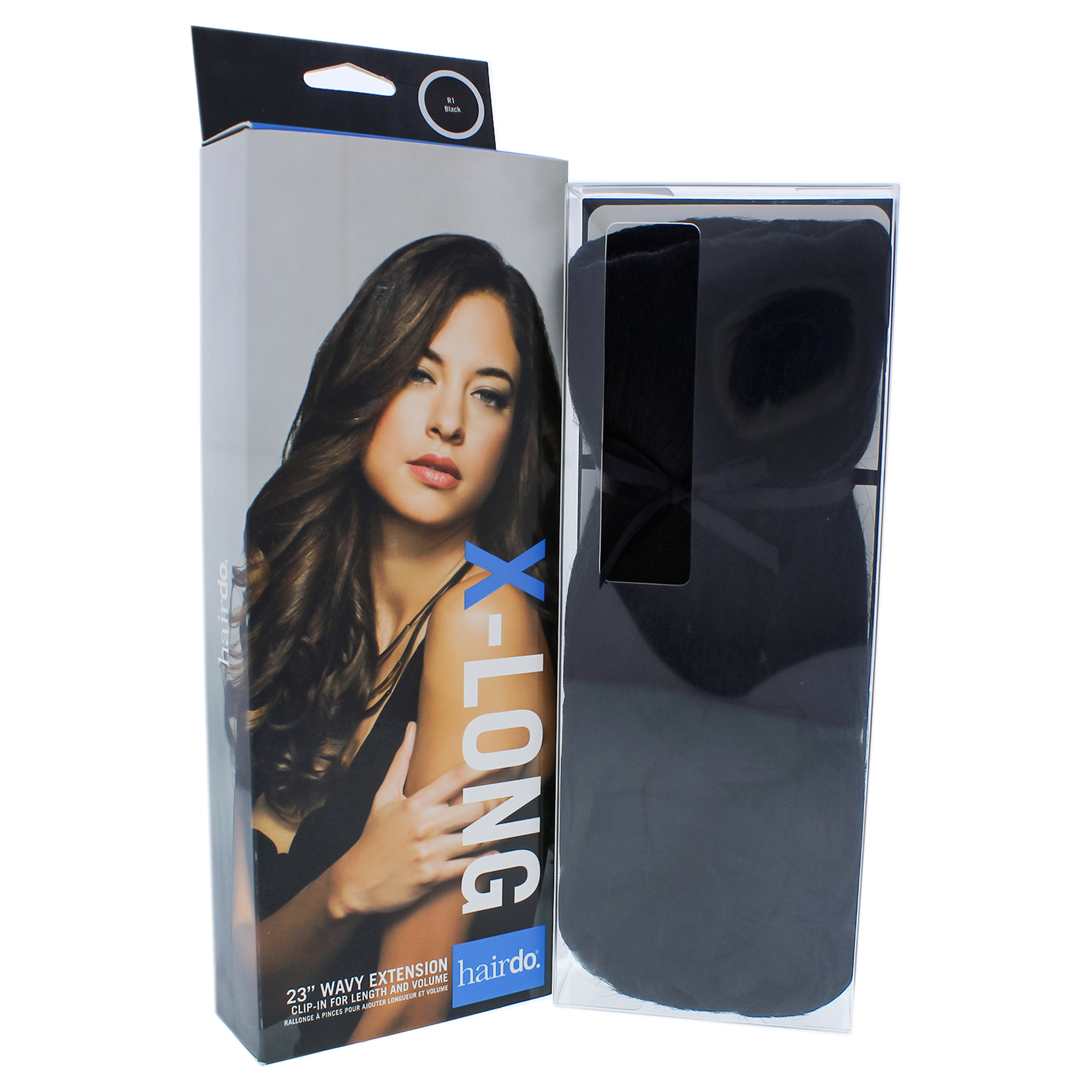 Foto 2 pulgar | Extensión De Cabello Hairdo Wavy R1 Black 58cm Para Mujer - Venta Internacional.
