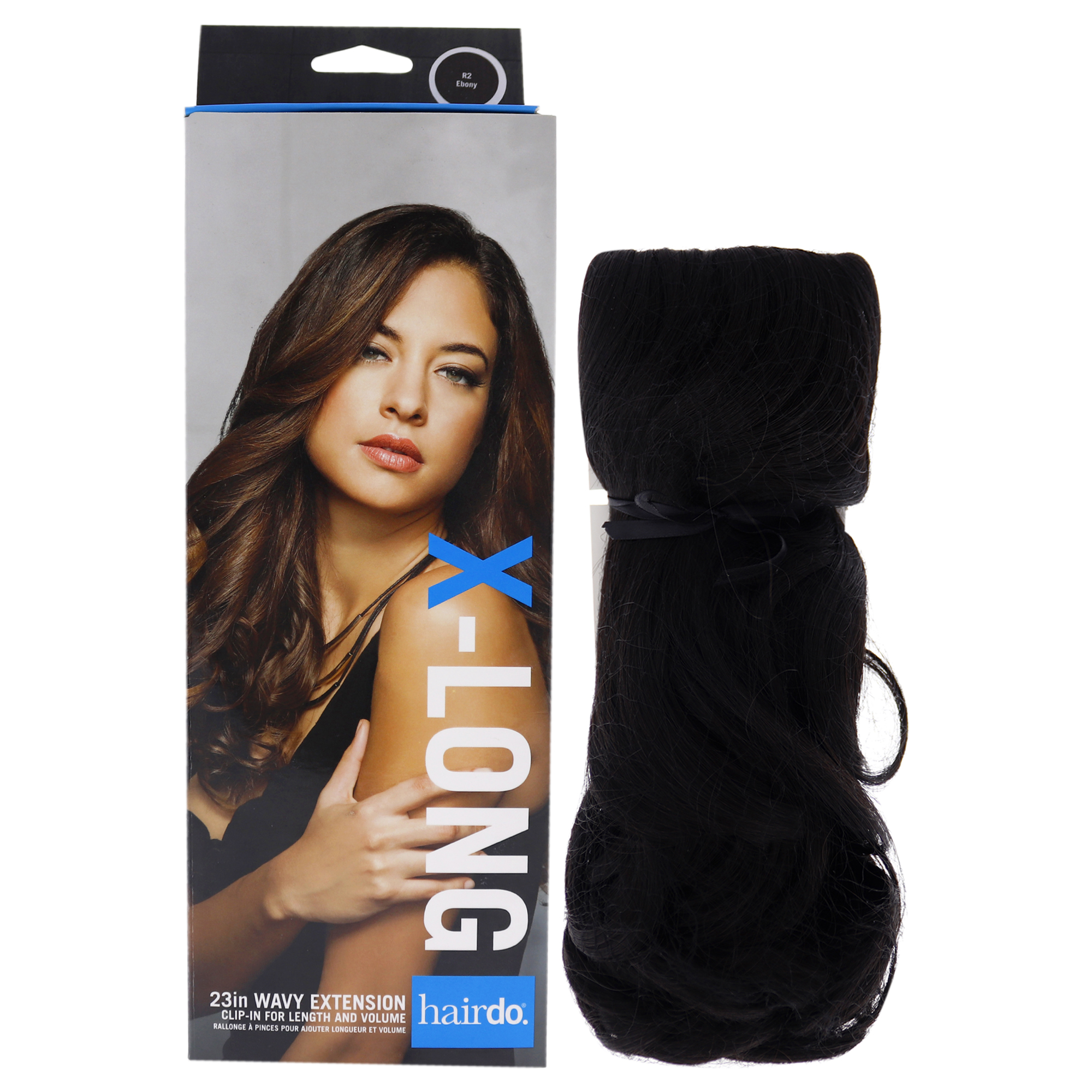 Foto 2 pulgar | Extensión De Cabello Hairdo Wavy R2 Ebony 58cm Para Mujer - Venta Internacional.