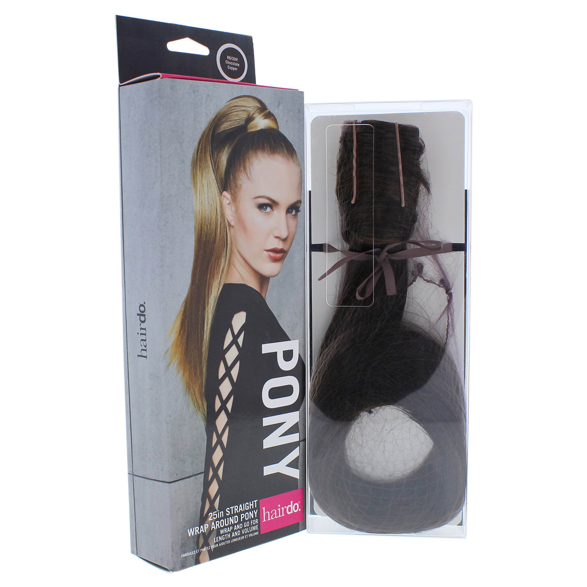 Foto 2 pulgar | Extensión De Cabello Hairdo Straight Pony R6 30h Chocolate 63 Cm - Venta Internacional.