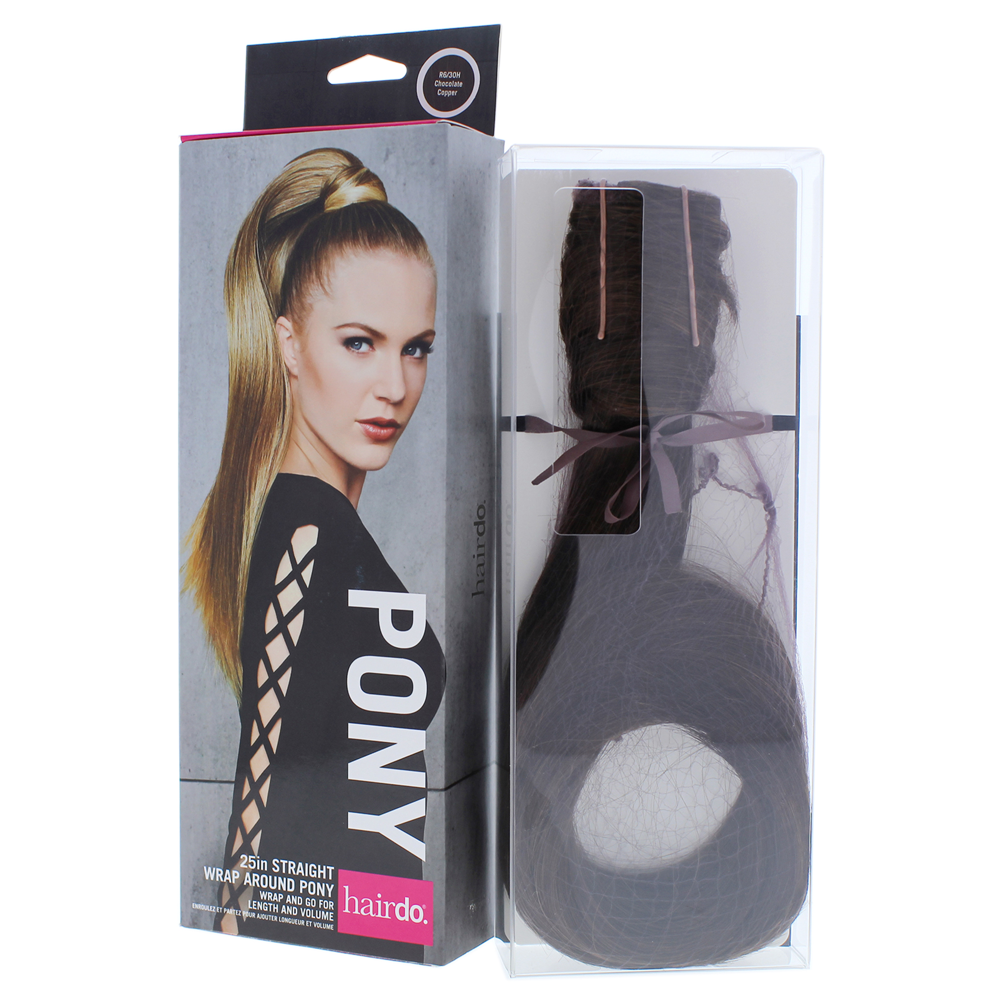 Foto 4 pulgar | Extensión De Cabello Hairdo Straight Pony R6 30h Chocolate 63 Cm - Venta Internacional.